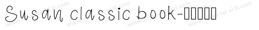 Susan classic book字体转换